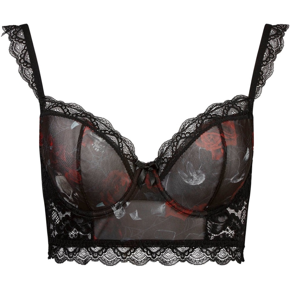 Killstar | Wild Rose Mesh Bra